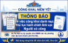 Thông báo công khai TTHC được sửa đổi, bổ sung (Tháng 10 năm 2025- SỞ)