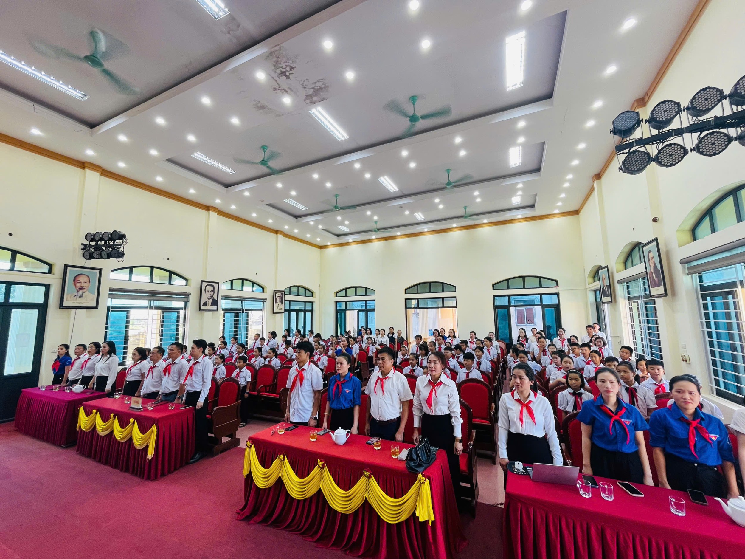 TRƯỜNG TIỂU HỌC SÔNG TRÍ TỔ CHỨC THÀNH CÔNG ĐẠI HỘI LIÊN ĐỘI NHIỆM KỲ 2026 – 2027